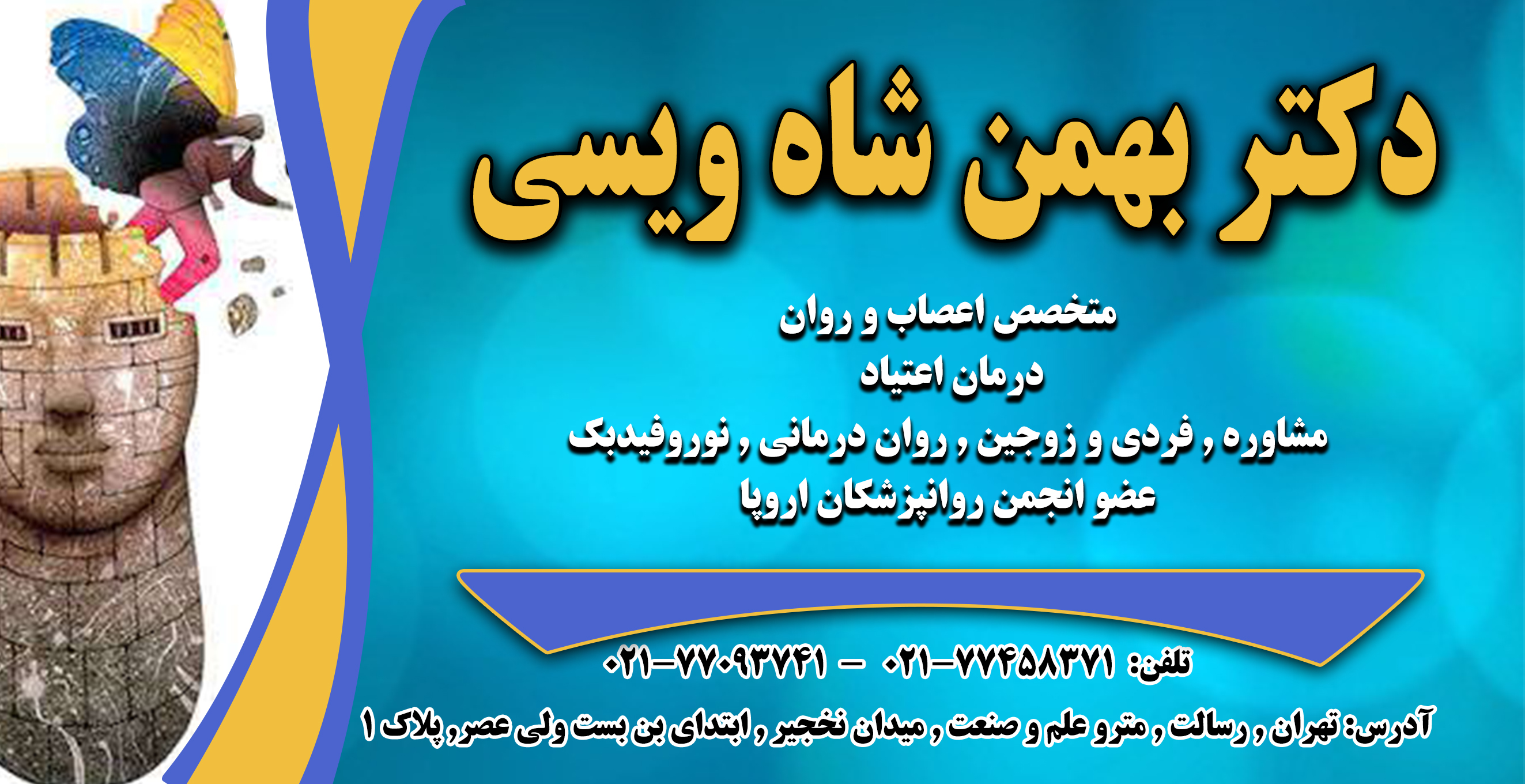 دکتر بهمن شاه ویسی در تهران