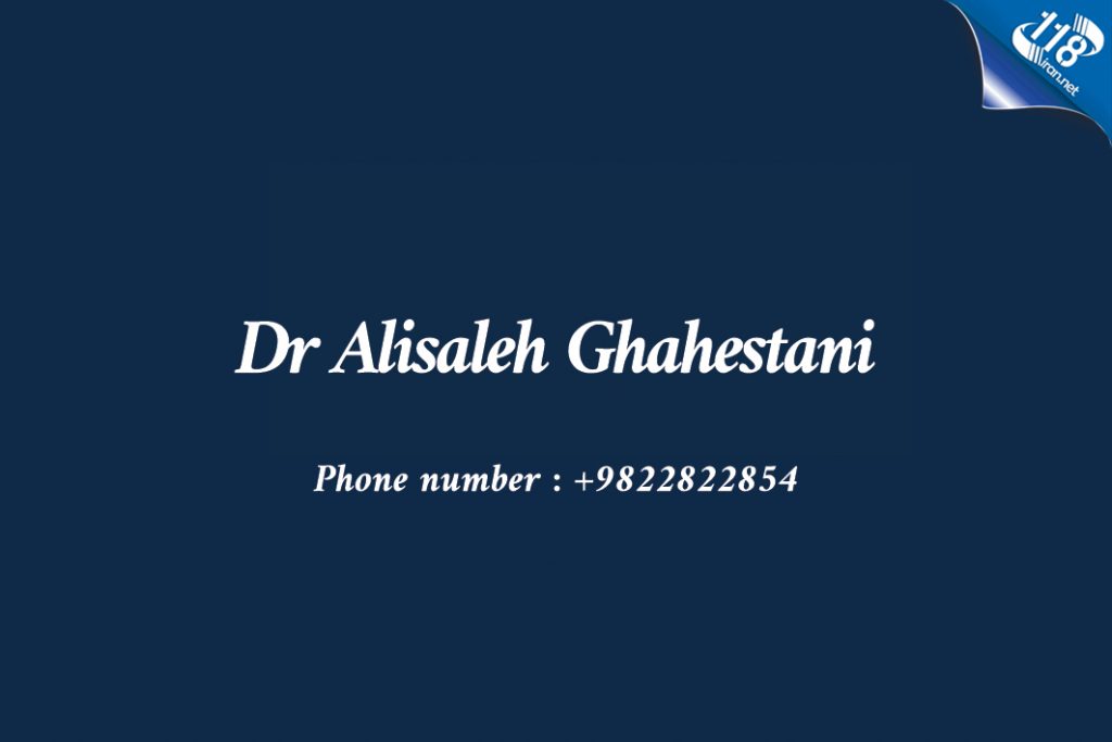 Dr Alisaleh Ghahestani