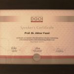 دکتر اکبر فاضل در تهران