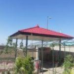 اجرای نصب شیروانی و آلاچیق زاگرس پوشش در کاشان