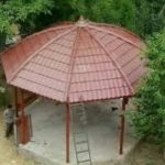 اجرای نصب شیروانی و آلاچیق زاگرس پوشش در کاشان