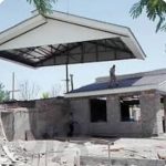 اجرای نصب شیروانی و آلاچیق زاگرس پوشش در کاشان