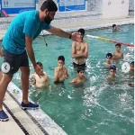 آموزش تخصصی شنا وحید سلیمی در رشت