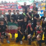 آموزش کیک بوکسینگ استاد دلیر ثابت در آستانه اشرفیه