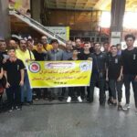 آموزش کیک بوکسینگ استاد دلیر ثابت در آستانه اشرفیه