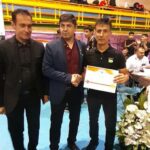 آموزش کیک بوکسینگ استاد دلیر ثابت در آستانه اشرفیه