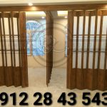 دیوار و دربهای جمع شونده آکاردئونی (ماموت) در تهران