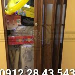 دیوار و دربهای جمع شونده آکاردئونی (ماموت) در تهران