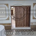 دیوار و دربهای جمع شونده آکاردئونی (ماموت) در تهران