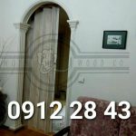 دیوار و دربهای جمع شونده آکاردئونی (ماموت) در تهران