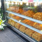 زولبیا بامیه فروشی گلایل