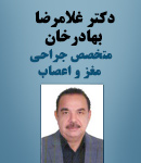 دکتر غلامرضا بهادرخان در مشهد
