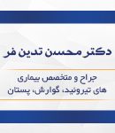 دکتر محسن تدین فر در تهران