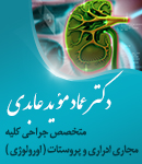 متخصص اورولوژی دکتر عماد مؤید عابدی در تالش