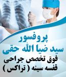 پروفسور سید ضیا الله حقی در مشهد